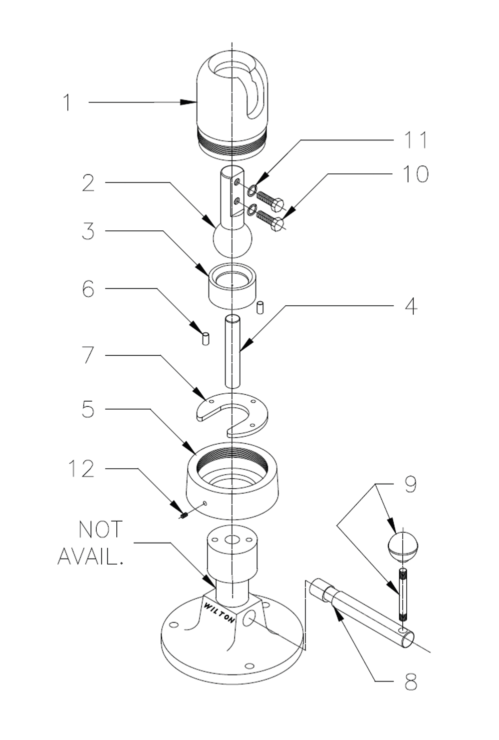 Buy Wilton 16240 (301) Replacement Tool Parts Wilton 16240 (301) Diagram